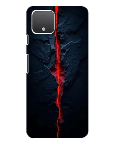 Чохол для Google Pixel 4 XL з картинкою «Червона лавова тріщина»