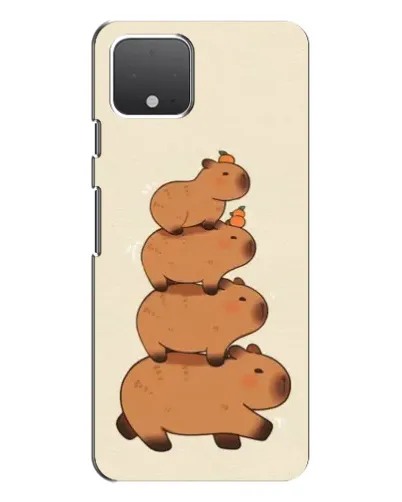 Чохол для Google Pixel 4 XL з картинкою «Вежа з капібар»
