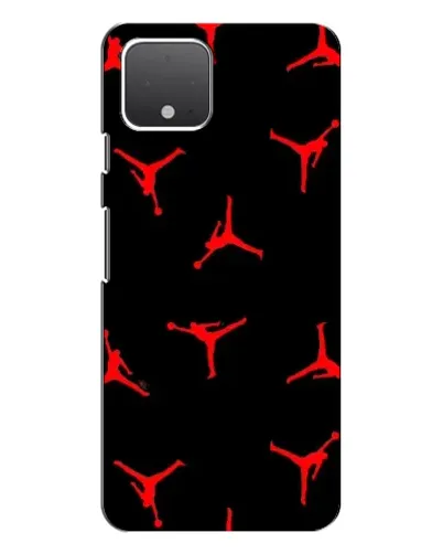 Чехол для Google Pixel 4 с картинкой «Jordan Red Pattern»