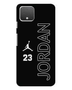 Чехол для Google Pixel 4 с картинкой «Jordan Vertical»