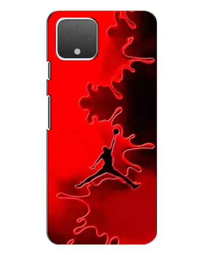 Чехол для Google Pixel 4 с картинкой «Jordan Red Smoke»