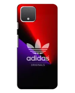 Чехол для Google Pixel 4 с картинкой «Adidas Red Neon»