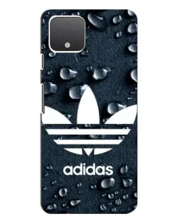 Чехол для Google Pixel 4 с картинкой «Adidas Trefoil Blue»