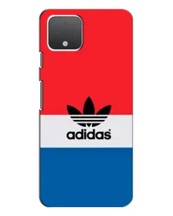 Чехол для Google Pixel 4 с картинкой «Adidas Retro Block»