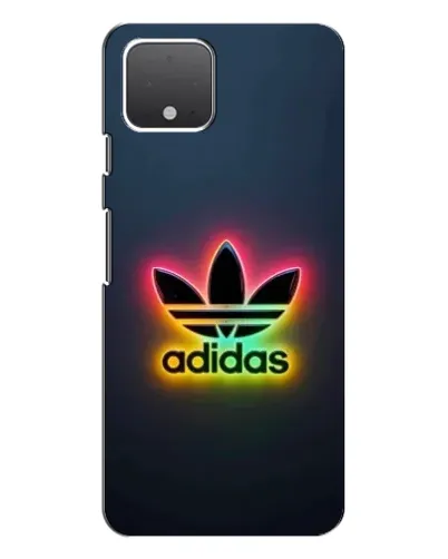 Чехол для Google Pixel 4 с картинкой «Неоновый Adidas»