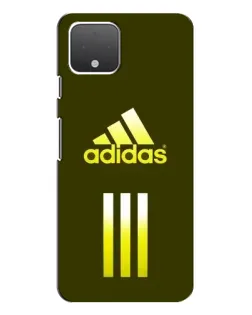 Чехол для Google Pixel 4 с картинкой «Оливковый градиент Adidas»