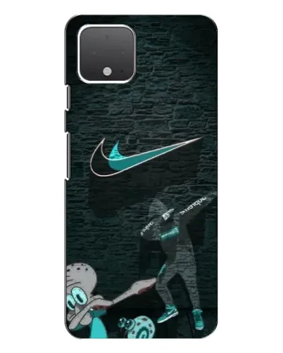 Чехол для Google Pixel 4 с картинкой «Спортивный арт Nike»