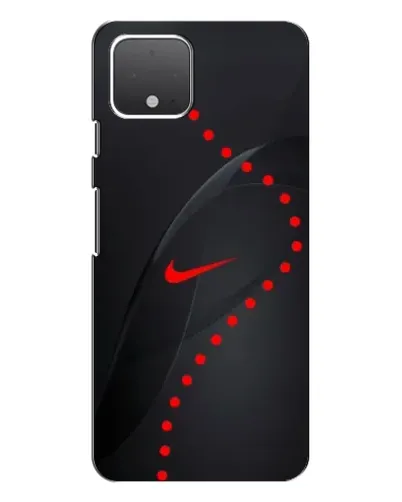 Чехол для Google Pixel 4 с картинкой «Абстрактный дизайн Nike»