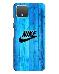 Чехол для Google Pixel 4 с картинкой «Голубое дерево Nike»