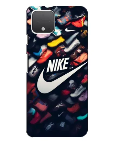 Чехол для Google Pixel 4 с картинкой «Коллекция кроссовок Nike»
