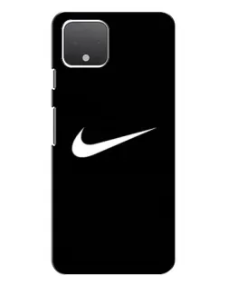 Чехол для Google Pixel 4 с картинкой «Минималистический Найк»