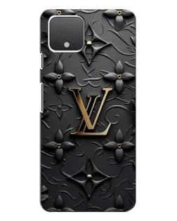 Чехол для Google Pixel 4 с картинкой «Кожаная текстура LV»