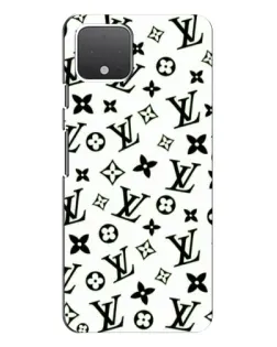 Чехол для Google Pixel 4 с картинкой «Монохромный хаос LV»