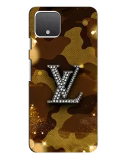 Чехол для Google Pixel 4 с картинкой «Камуфляжный Louis Vuitton»