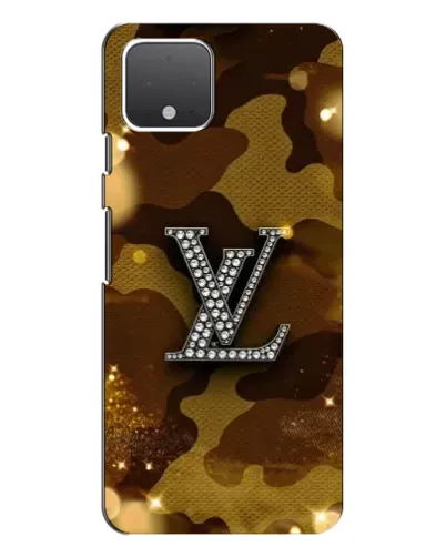 Чехол для Google Pixel 4 с картинкой «Камуфляжный Louis Vuitton»