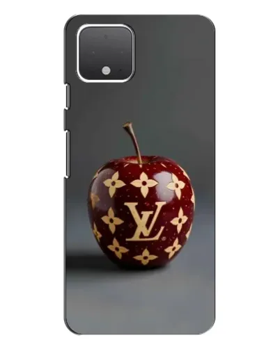 Чехол для Google Pixel 4 с картинкой «Красное яблоко LV»