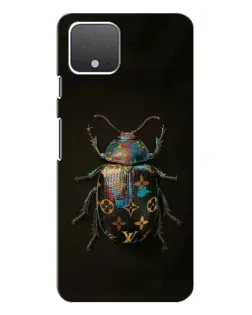 Чехол для Google Pixel 4 с картинкой «LV — мраморный принт»