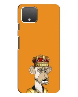 Чехол для Google Pixel 4 с картинкой «Золотая обезьяна Bored Ape»