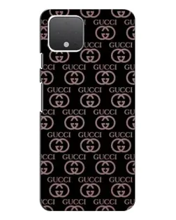 Чехол для Google Pixel 4 с картинкой «Классическая монограмма Gucci»