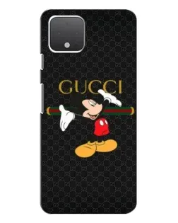 Чехол для Google Pixel 4 с картинкой «Микки Маус Gucci»