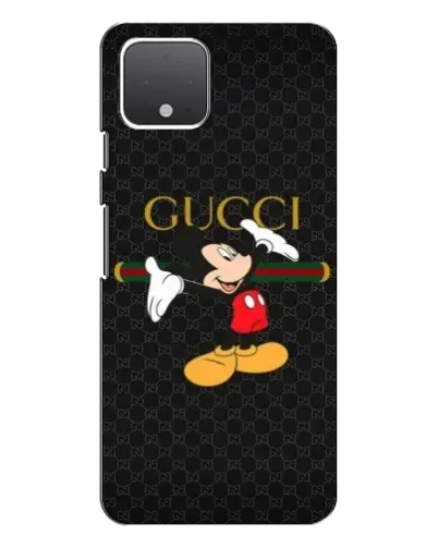 Чехол для Google Pixel 4 с картинкой «Микки Маус Gucci»