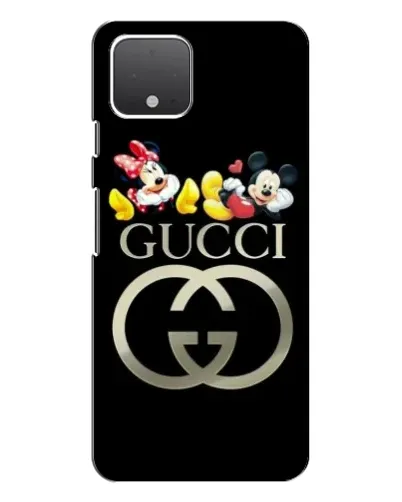 Чехол для Google Pixel 4 с картинкой «Gucci — герои Disney»