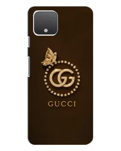 Чехол для Google Pixel 4 с картинкой «Gucci — золотая бабочка»