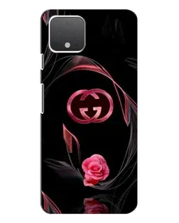 Чехол для Google Pixel 4 с картинкой «Gucci — неоновая роза»