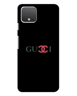 Чехол для Google Pixel 4 с картинкой «Gucci — красный градиент»