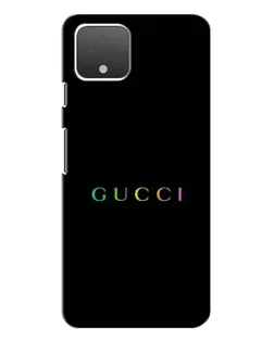 Чехол для Google Pixel 4 с картинкой «Gucci — неоновый минимализм»
