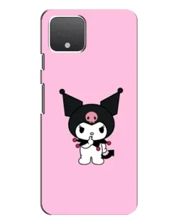 Чехол для Google Pixel 4 с картинкой «Kuromi — розовая нежность»