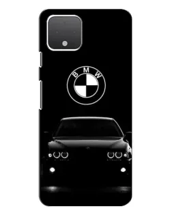 Чехол для Google Pixel 4 с картинкой «BMW — взгляд из темноты»