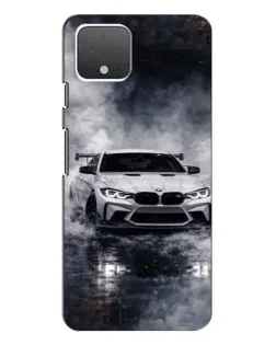 Чехол для Google Pixel 4 с картинкой «BMW сквозь туман»