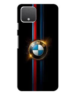 Чехол для Google Pixel 4 с картинкой «BMW M-Power неон»