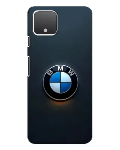 Чехол для Google Pixel 4 с картинкой «Логотип BMW — минимализм»