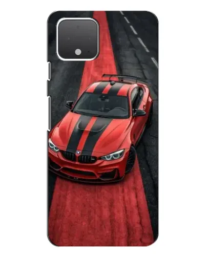 Чехол для Google Pixel 4 с картинкой «BMW на красной дорожке»
