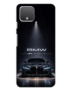 Чохол для Google Pixel 4 з картинкою «BMW крізь нічне місто»