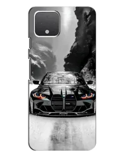 Чохол для Google Pixel 4 з картинкою «BMW — акварельний дрифт»