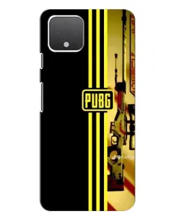 Чехол для Google Pixel 4 с картинкой «PUBG — камуфляжный шлем»
