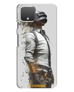 Чехол для Google Pixel 4 с картинкой «PUBG — боец в пыли»
