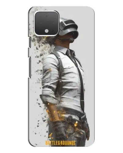 Чехол для Google Pixel 4 с картинкой «PUBG — боец в пыли»