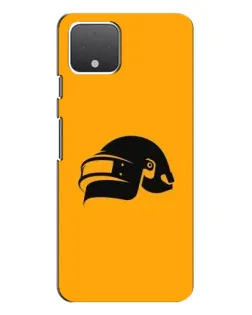Чехол для Google Pixel 4 с картинкой «PUBG — золотой шлем»