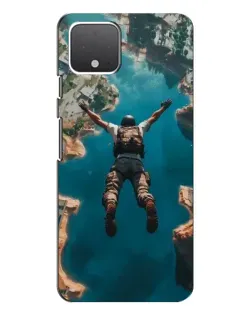Чехол для Google Pixel 4 с картинкой «PUBG — свободное падение»