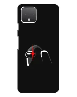 Чехол для Google Pixel 4 с картинкой «Among Us шлем»