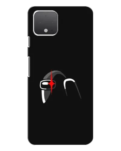 Чехол для Google Pixel 4 с картинкой «Among Us шлем»