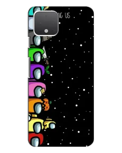 Чехол для Google Pixel 4 с картинкой «Команда Among Us»