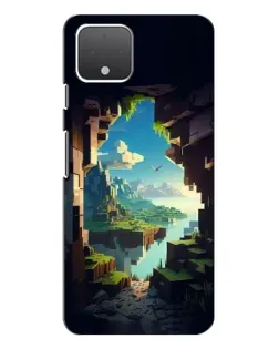 Чехол для Google Pixel 4 с картинкой «Вид из пещеры»