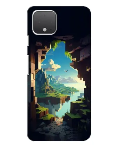 Чехол для Google Pixel 4 с картинкой «Вид из пещеры»