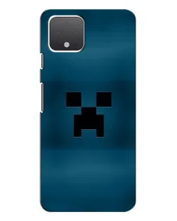 Чехол для Google Pixel 4 с картинкой «Крипер текстура»