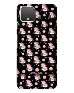 Чехол для Google Pixel 4 с картинкой «Magic Unicorn паттерн»